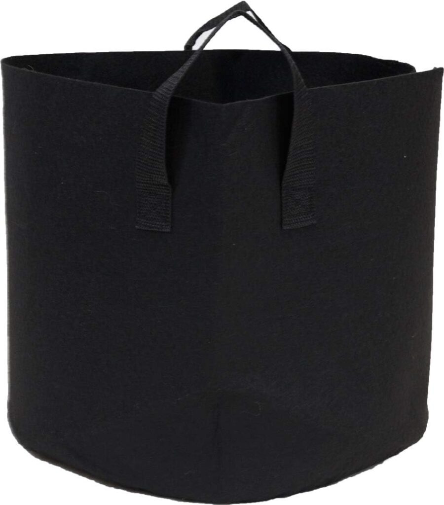 4-Pack 5 Gallon Heavy Duty Fabric Pots Grow Bags with Handles