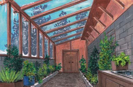 How to Build a Greenhouse Attached to Your House