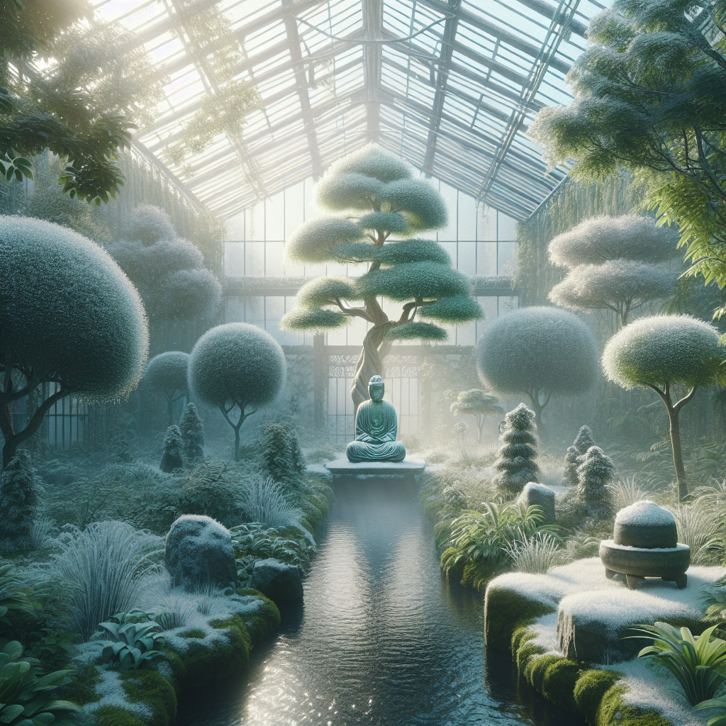 Creating A Winter Zen Garden In Your Greenhouse