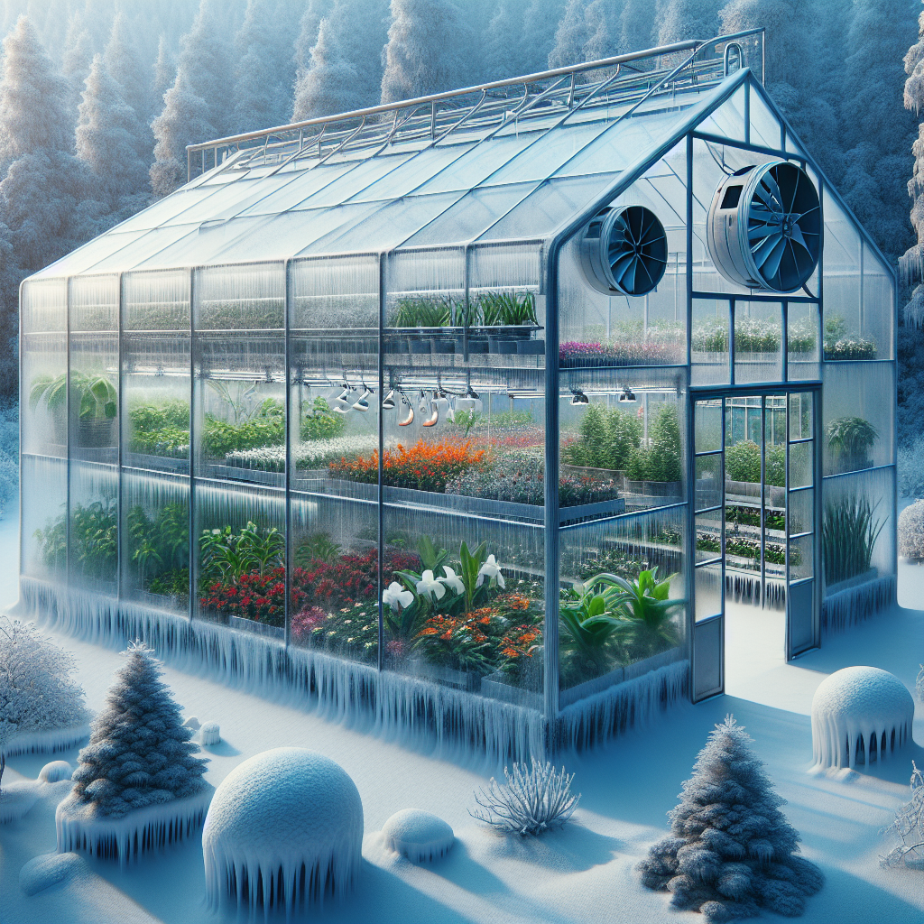 Maintaining Greenhouse Ventilation In Winter