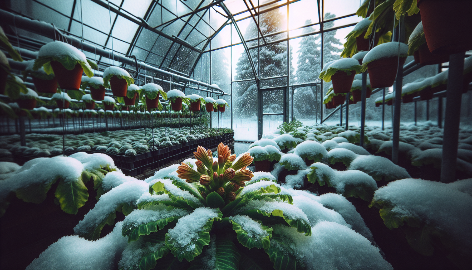 Touring Impressive Winter Greenhouse Gardens