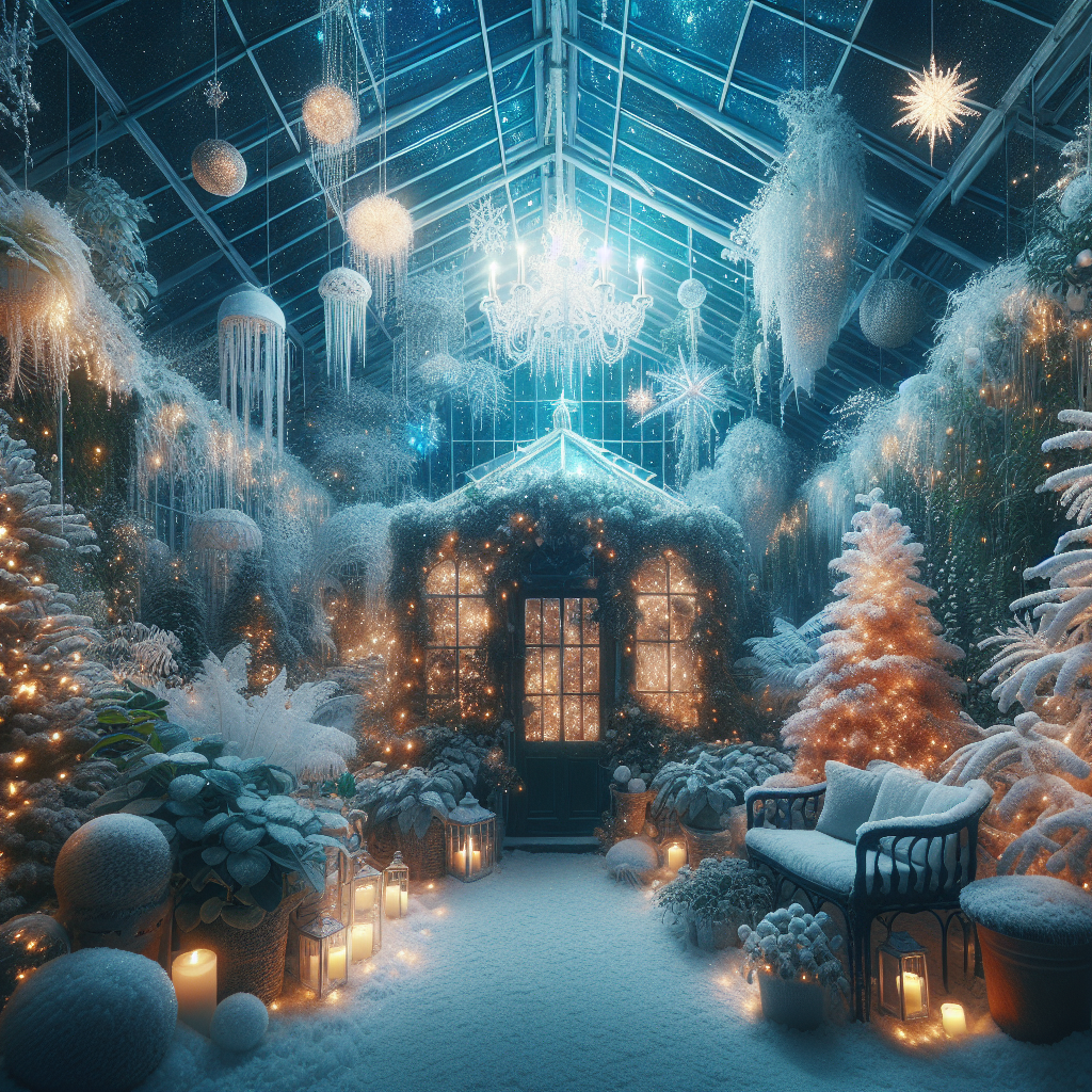 Winter Wonderland: Decorate Your Greenhouse For The Holidays