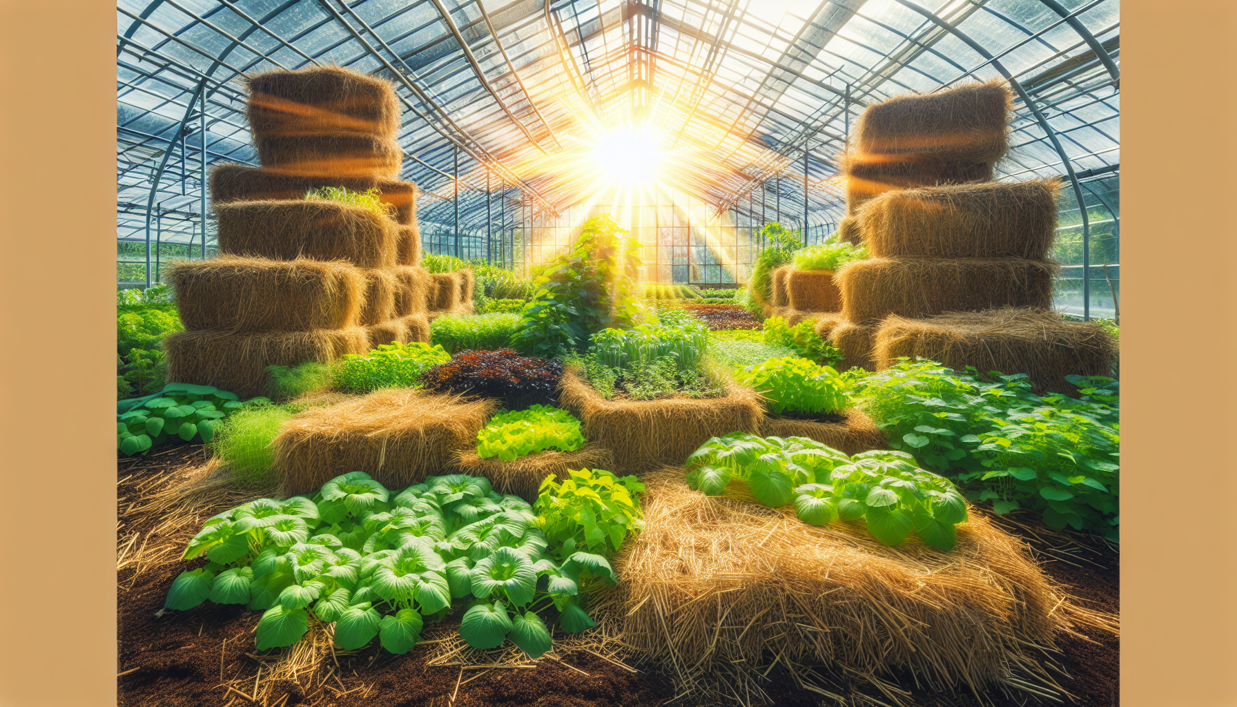 Essentials of Straw Bale Gardening Greenhouse