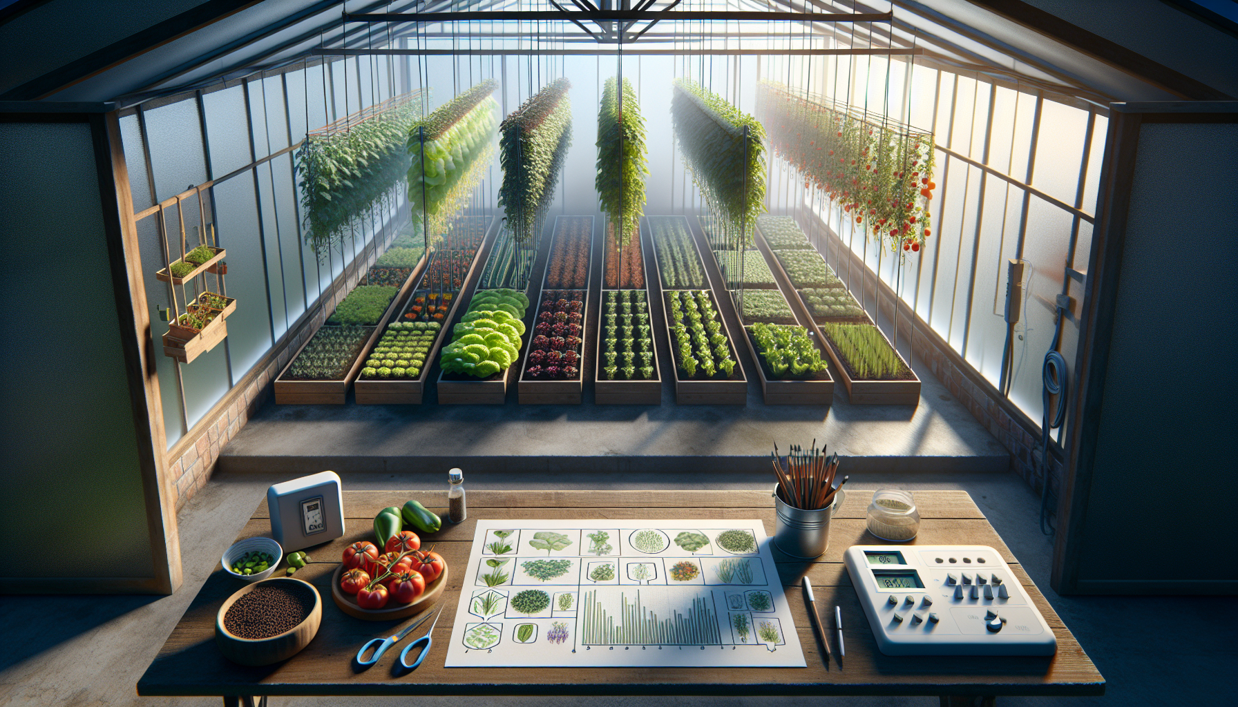 Maximizing Your Produce: Square Foot Gardening in a Greenhouse
