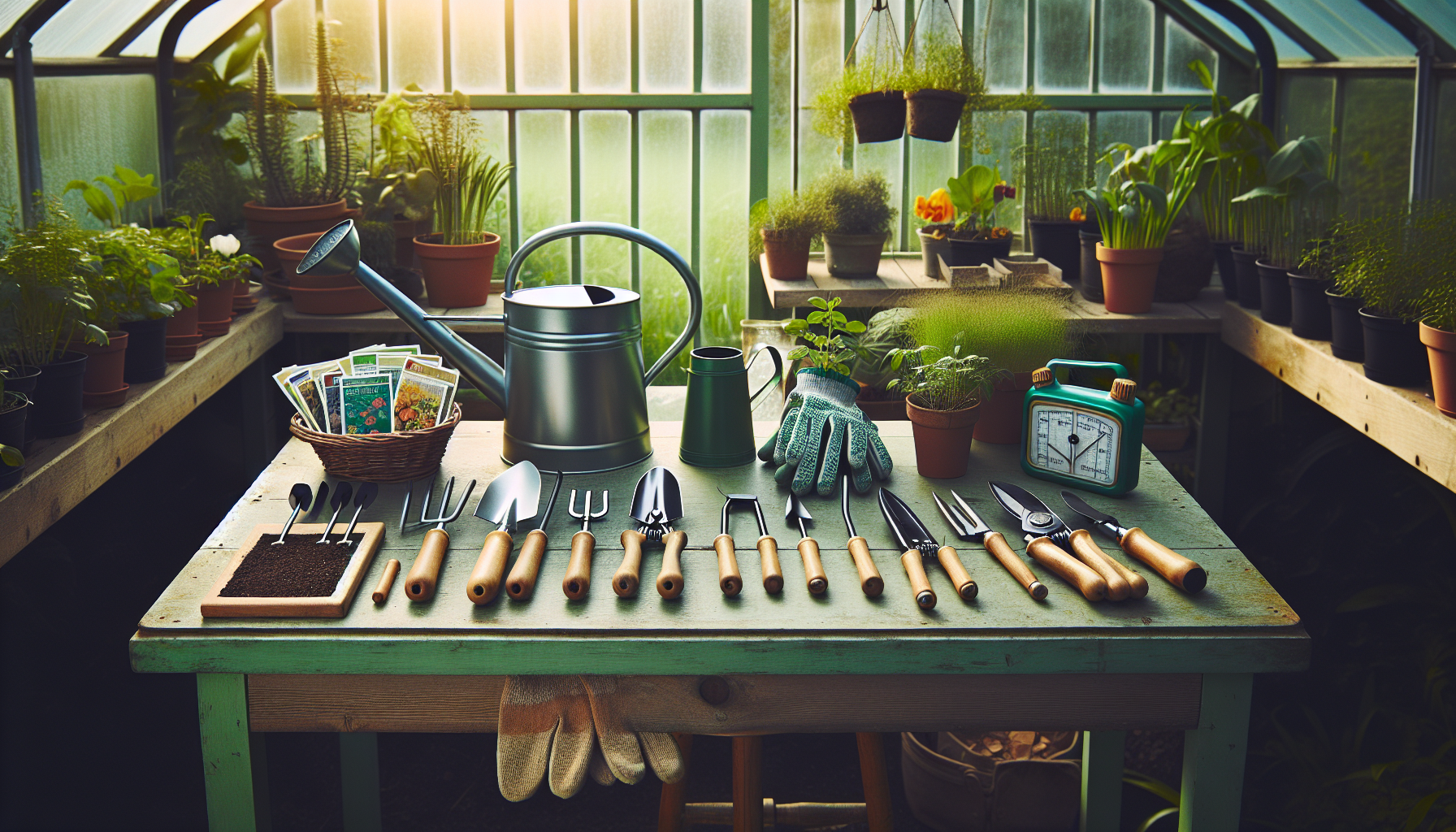 Essential Greenhouse Gardening Tools for Amateur Gardeners