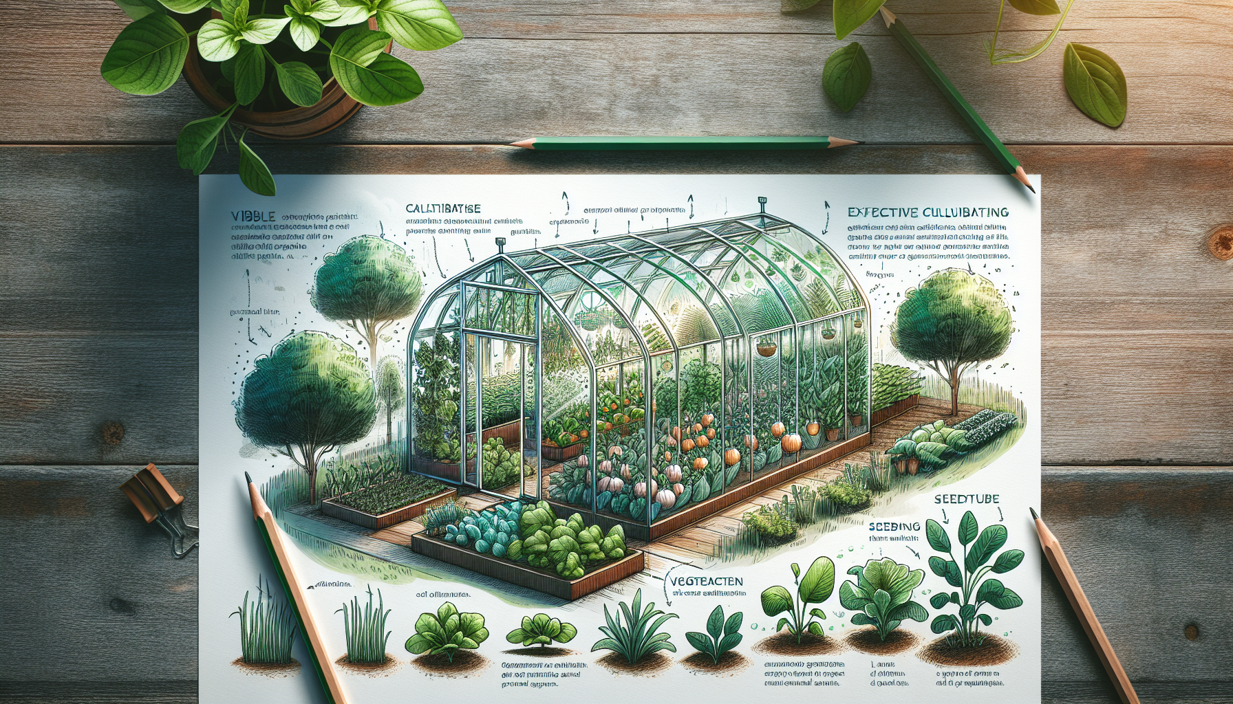 The Guide to Small Greenhouse Vegetable Gardening