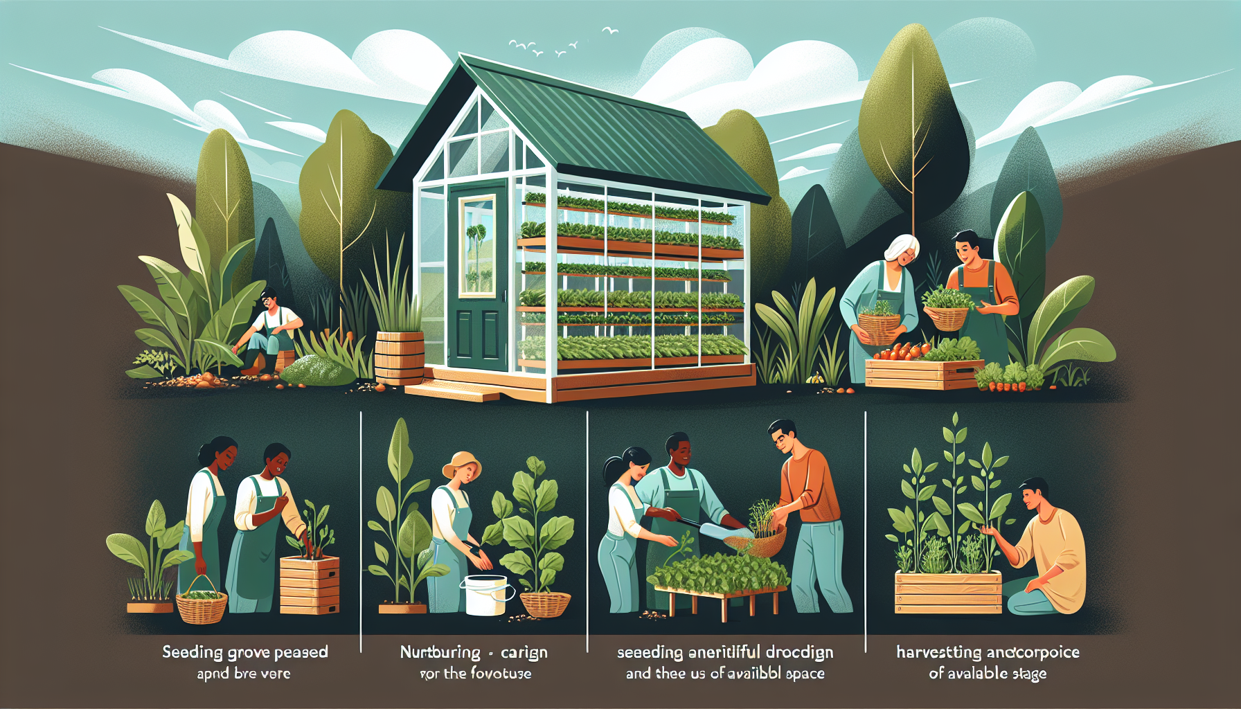 The Guide to Small Greenhouse Vegetable Gardening